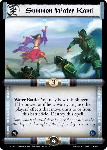 Summon Water Kami FOIL